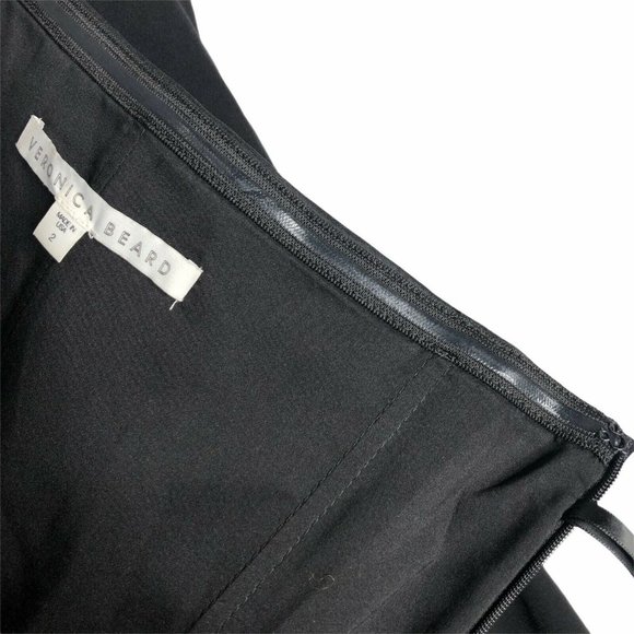 Veronica Beard Scuba Bustier Jumpsuit Strapless 2 - Picture 7 of 9